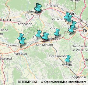 Mappa Via Torta, 56028 San Miniato PI, Italia (15.6375)