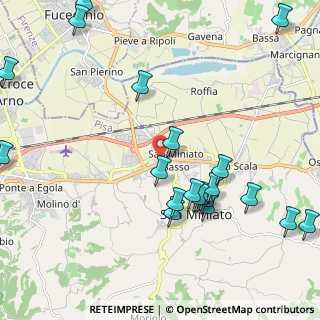 Mappa Piazza Giulio Scali, 56028 San Miniato PI, Italia (2.644)