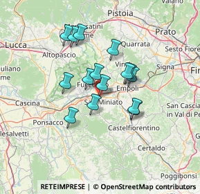 Mappa Piazza Giulio Scali, 56028 San Miniato PI, Italia (10.86067)