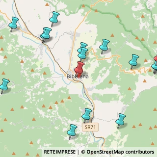 Mappa Via delle Monache, 52011 Bibbiena AR, Italia (6.5845)