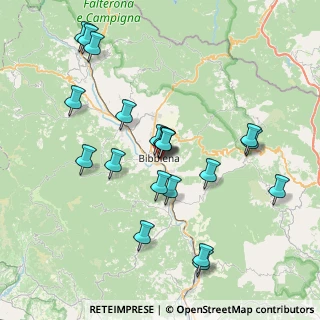 Mappa Via delle Monache, 52011 Bibbiena AR, Italia (8.0515)
