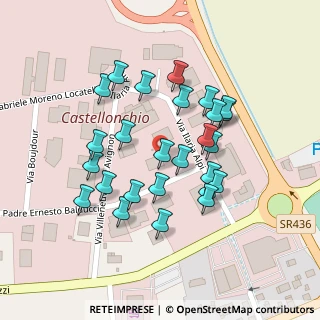 Mappa Via P. E. Balducci, 56028 San Miniato PI, Italia (0.09615)