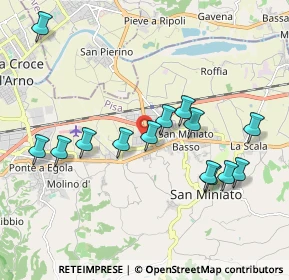 Mappa Via P. E. Balducci, 56028 San Miniato PI, Italia (2.01714)