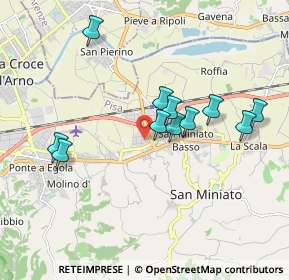 Mappa Via P. E. Balducci, 56028 San Miniato PI, Italia (1.72909)