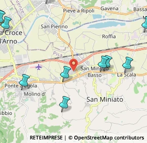 Mappa Via P. E. Balducci, 56028 San Miniato PI, Italia (3.33077)