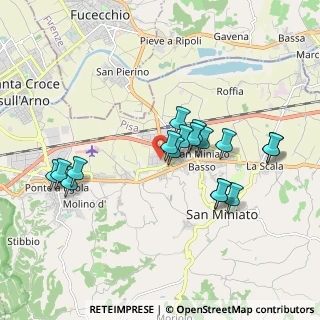 Mappa Via P. E. Balducci, 56028 San Miniato PI, Italia (1.76647)