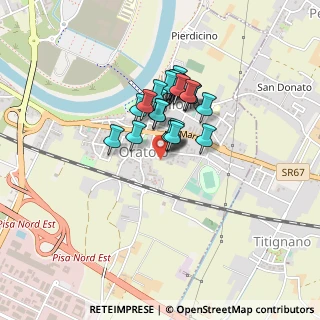 Mappa Via Oratoio, 56121 Pisa PI, Italia (0.308)