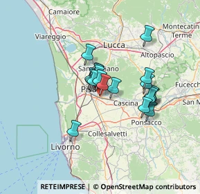 Mappa Via Oratoio, 56121 Pisa PI, Italia (9.82105)