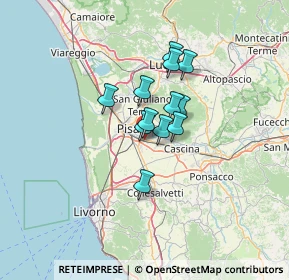 Mappa Via Oratoio, 56121 Pisa PI, Italia (8.42333)