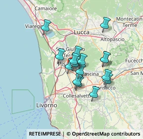 Mappa Via Oratoio, 56121 Pisa PI, Italia (10.07063)