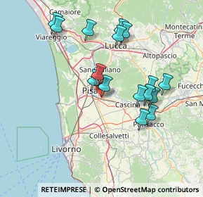 Mappa Via Oratoio, 56121 Pisa PI, Italia (14.74)