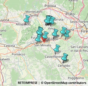 Mappa VIA TOSCO ROMAGNOLA EST KM 40+460, 56028 San Miniato PI, Italia (11.40368)