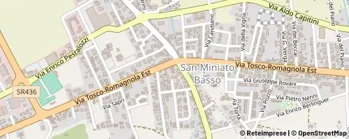 Mappa San Miniato