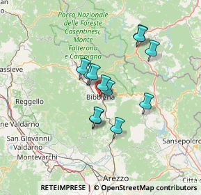 Mappa Viale Giuseppe Garibaldi, 52011 Bibbiena AR, Italia (10.68)