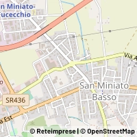 Mapa San Miniato