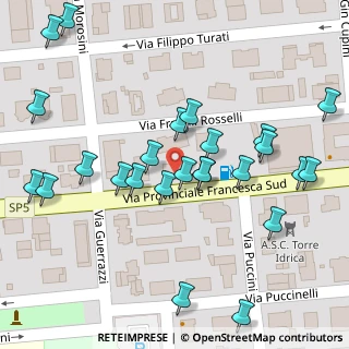 Mappa Via Fratelli Rosselli, 56022 Castelfranco di Sotto PI, Italia (0.06)