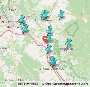 Mappa Località Piazzettina, 50067 Rignano sull'Arno FI, Italia (7.23917)