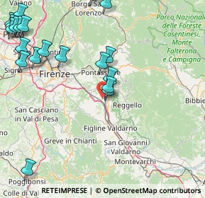 Mappa Località Piazzettina, 50067 Rignano sull'Arno FI, Italia (23.4845)