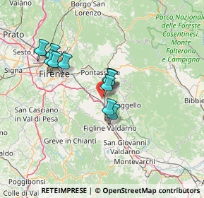 Mappa Località Piazzettina, 50067 Rignano sull'Arno FI, Italia (10.82273)