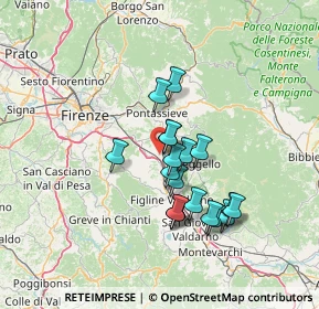 Mappa Località Piazzettina, 50067 Rignano sull'Arno FI, Italia (11.79947)