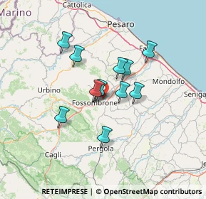 Mappa Via del Molino Nuovo, 61034 Fossombrone PU, Italia (10.0675)