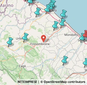 Mappa Via del Molino Nuovo, 61034 Fossombrone PU, Italia (25.1035)