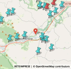 Mappa Via del Molino Nuovo, 61034 Fossombrone PU, Italia (5.482)