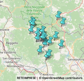 Mappa Viale Filippo Turati, 52011 Bibbiena AR, Italia (9.27)