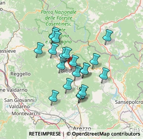 Mappa Viale Filippo Turati, 52011 Bibbiena AR, Italia (10.995)