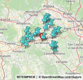 Mappa Via dei Beccai, 56028 San Miniato PI, Italia (10.0585)