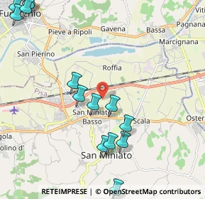 Mappa Via dei Beccai, 56028 San Miniato PI, Italia (2.76286)
