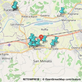 Mappa Via dei Beccai, 56028 San Miniato PI, Italia (2.125)