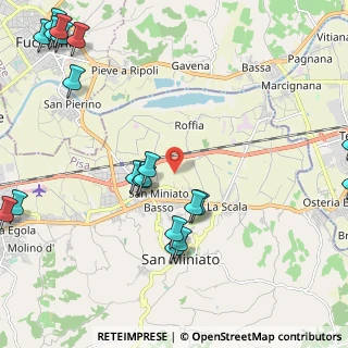 Mappa Via dei Beccai, 56028 San Miniato PI, Italia (3.0365)