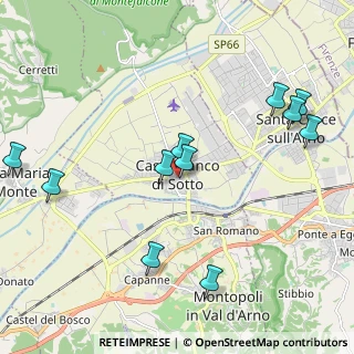 Mappa Via Antonio Gramsci, 56022 Castelfranco di Sotto PI, Italia (2.38818)