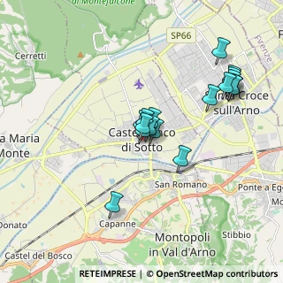 Mappa Via Antonio Gramsci, 56022 Castelfranco di Sotto PI, Italia (1.69)
