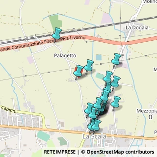 Mappa Via Palagetto, 56028 San Miniato PI, Italia (0.55357)