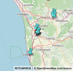 Mappa Piazzale D'Ascanio, 56121 Pisa PI, Italia (14.17091)