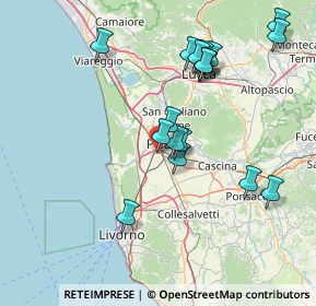 Mappa Piazzale D'Ascanio, 56121 Pisa PI, Italia (15.70333)