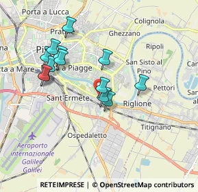 Mappa SS67, 56121 Pisa PI, Italia (1.72692)