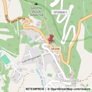 Mappa Viale San Francesco, 17, 52010 Chiusi della Verna, Arezzo (Toscana)