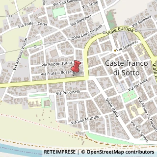 Mappa Via Francesca Sud, 44, 56020 Castelfranco di Sotto, Pisa (Toscana)