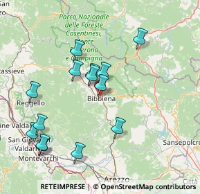 Mappa Via Andrea della Robbia, 52011 Bibbiena AR, Italia (15.92929)