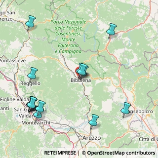 Mappa Via Mario Timossi, 52011 Bibbiena AR, Italia (20.90733)