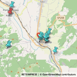 Mappa Via Mario Timossi, 52011 Bibbiena AR, Italia (2.05643)