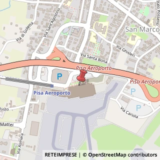 Mappa Piazzale D'ascanio 1, C/o, 56121 Pisa, Pisa (Toscana)