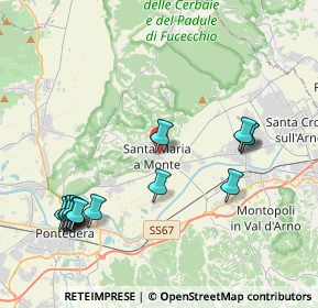 Mappa /d, 56020 Santa Maria A Monte PI, Italia (4.87733)