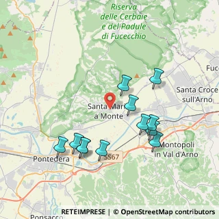 Mappa /d, 56020 Santa Maria A Monte PI, Italia (3.90917)