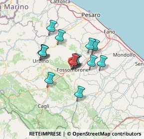 Mappa Via del Verziere, 61034 Fossombrone PU, Italia (10.32286)