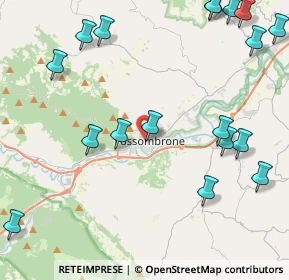 Mappa Via del Verziere, 61034 Fossombrone PU, Italia (6.151)