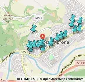 Mappa Via del Verziere, 61034 Fossombrone PU, Italia (0.439)